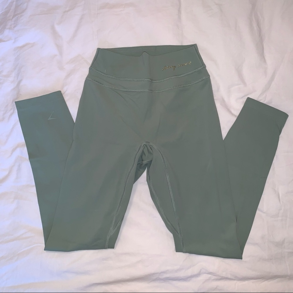 Gymshark x Whitney Simmons Moss Green Leggings